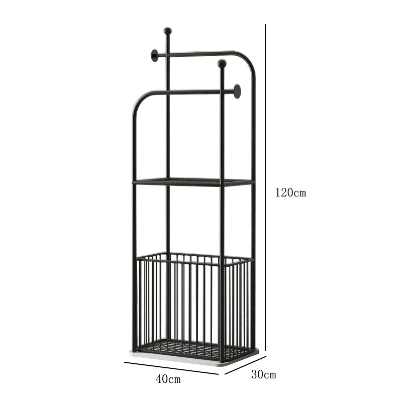 Handtuchhalter Regal – Leichter Luxus Metall