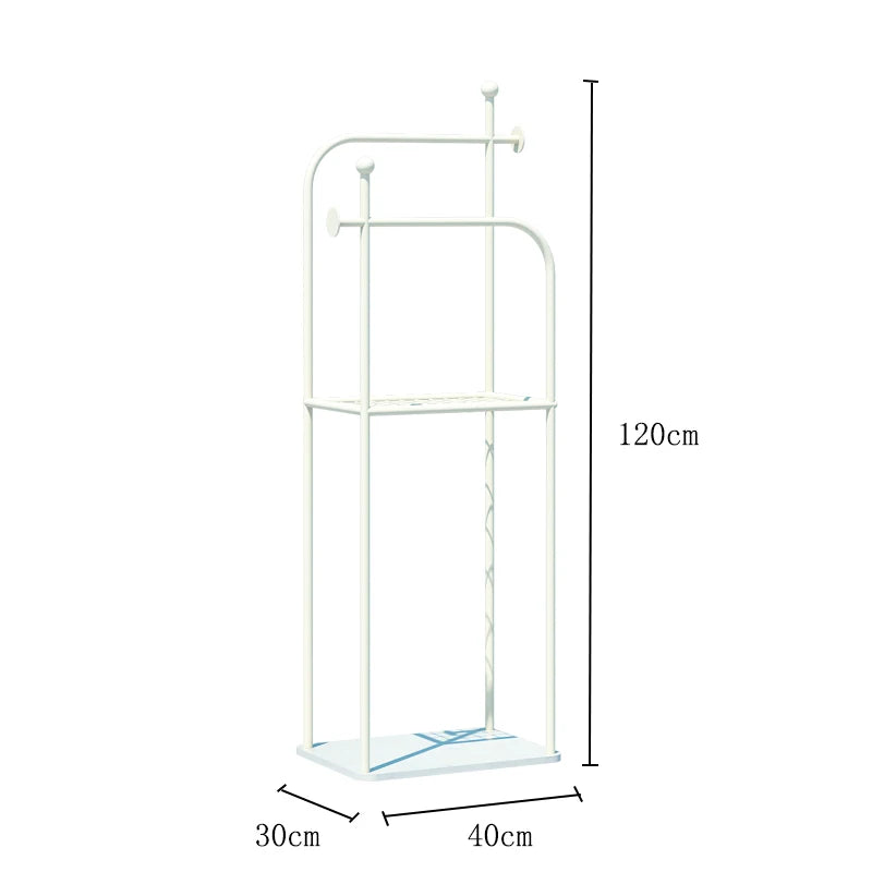 Handtuchhalter Regal – Leichter Luxus Metall