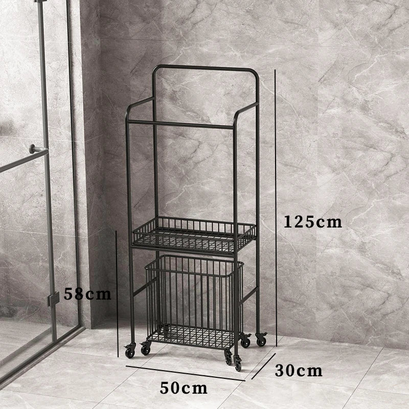 Handtuchhalter Regal – Leichter Luxus Metall