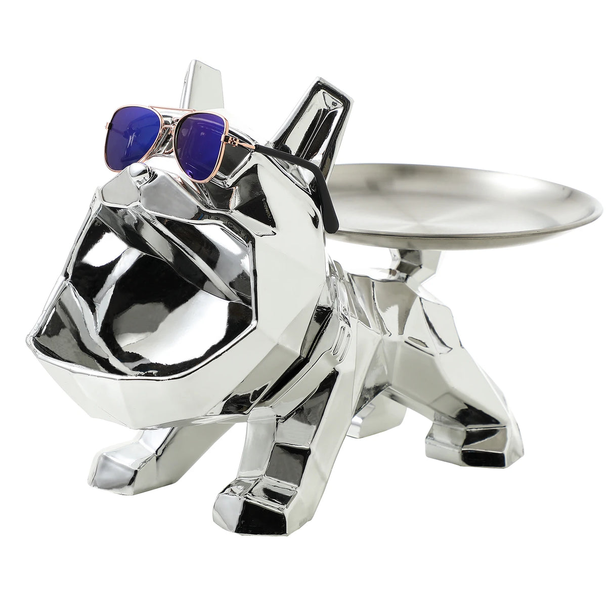Harz Bulldogge Skulptur – Moderne Kunst Lagerung