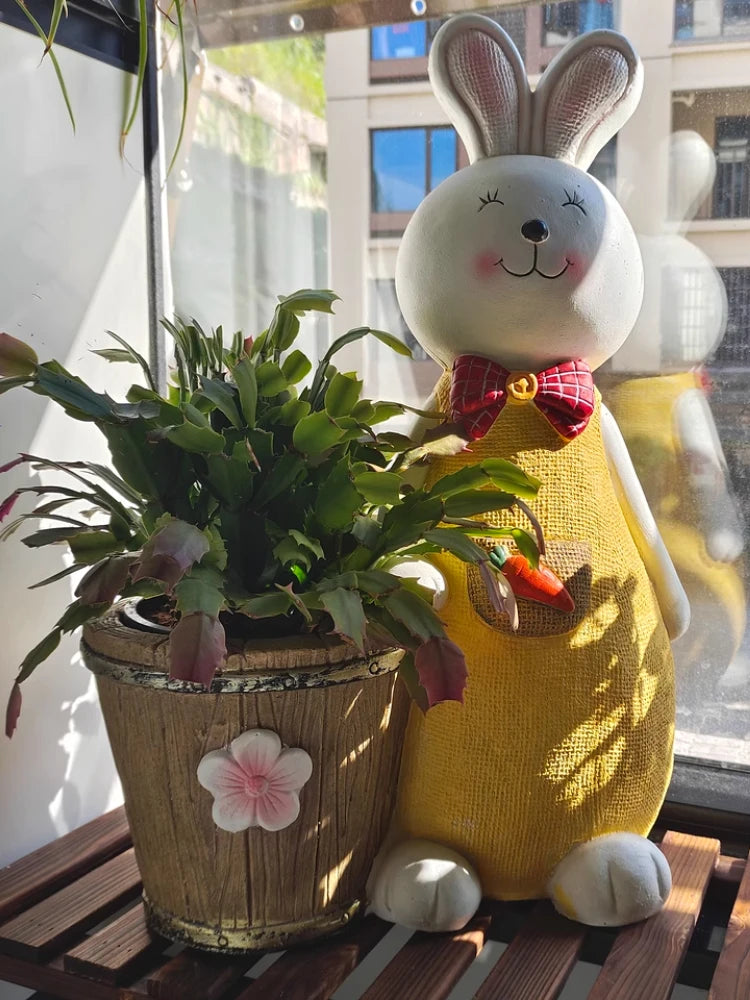 Häschen Blumentopf – Moderne & Outdoor Stil