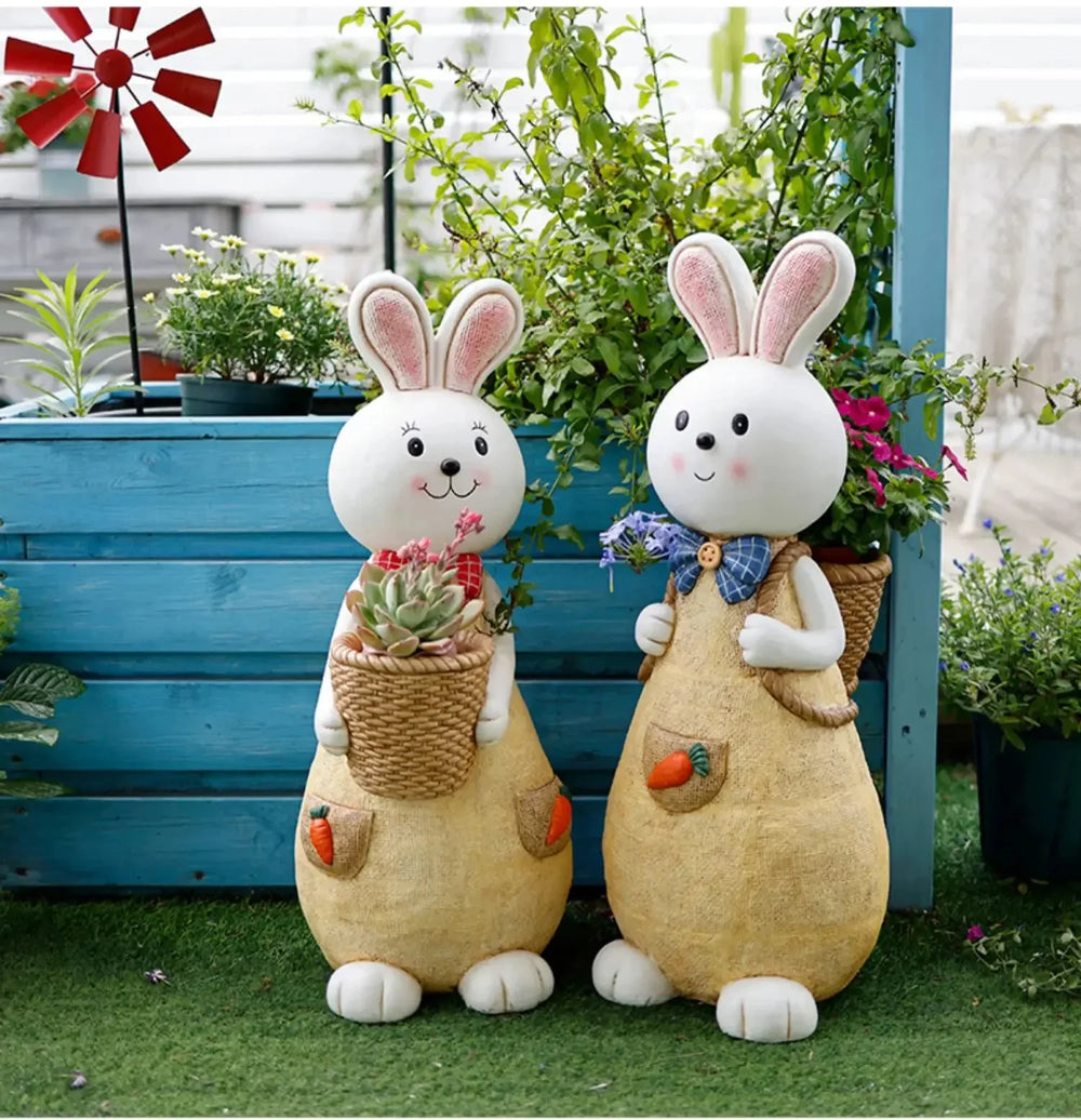 Häschen Blumentopf – Moderne & Outdoor Stil