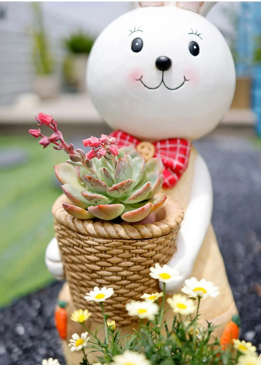 Häschen Blumentopf – Moderne & Outdoor Stil