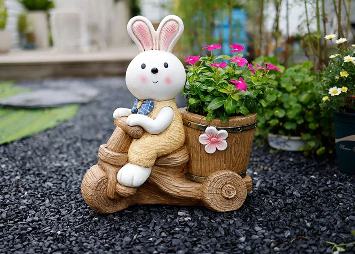 Häschen Blumentopf – Moderne & Outdoor Stil