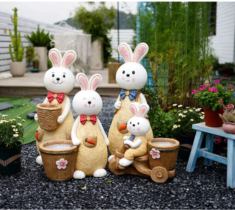 Häschen Blumentopf – Moderne & Outdoor Stil