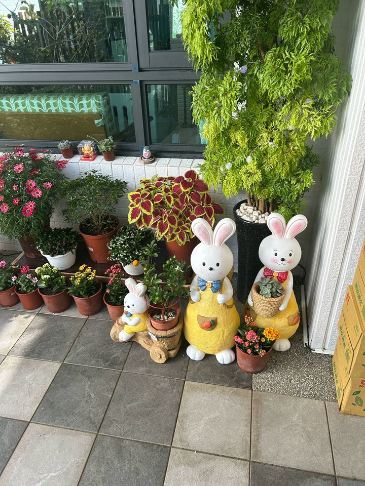 Häschen Blumentopf – Moderne & Outdoor Stil