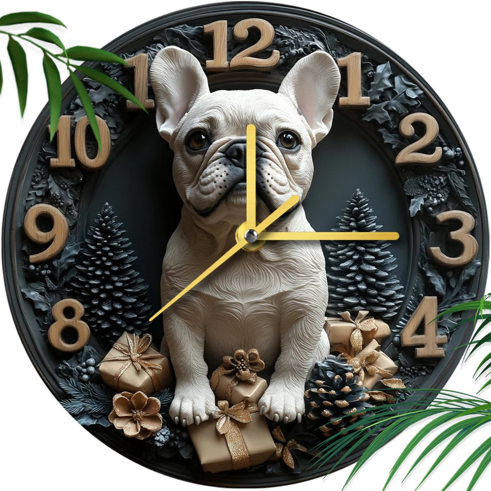 Haustieruhr – Metall Design – 20cm & 30cm