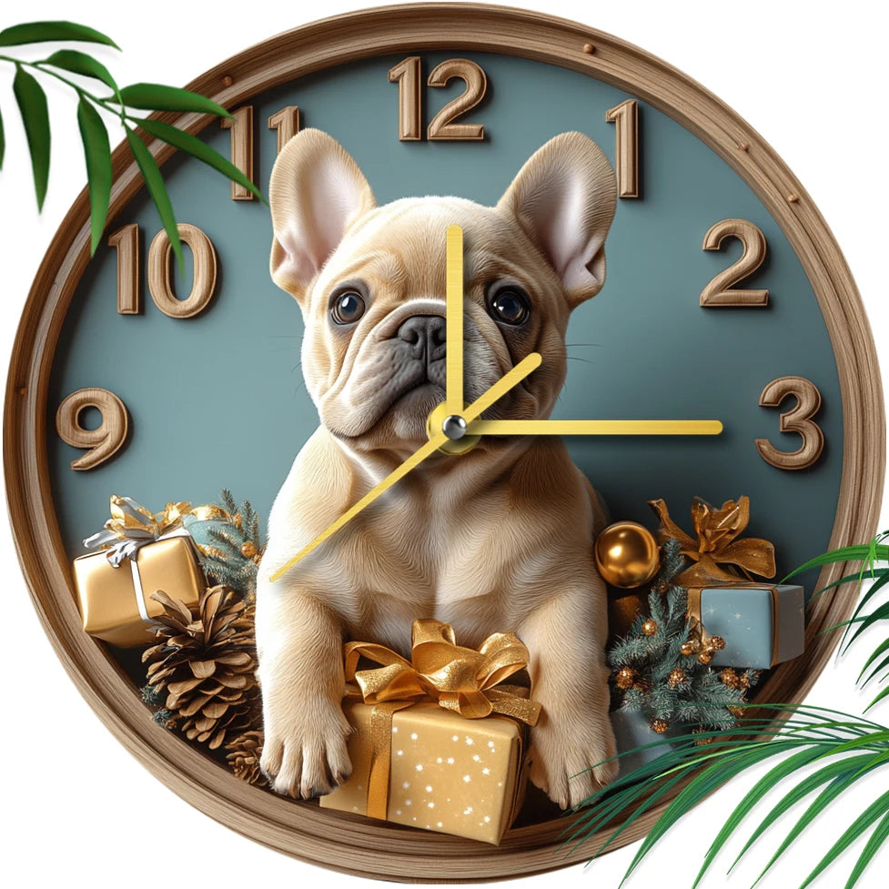 Haustieruhr – Metall Design – 20cm & 30cm