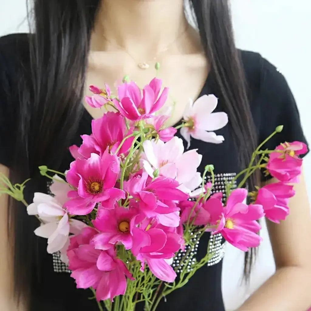Künstliche Seiden-Koreopsis – Handgemachte Blumenpracht