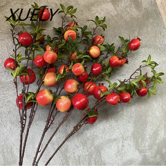 Künstlicher Granatapfelzweig – Schaum Design – 84cm Stil