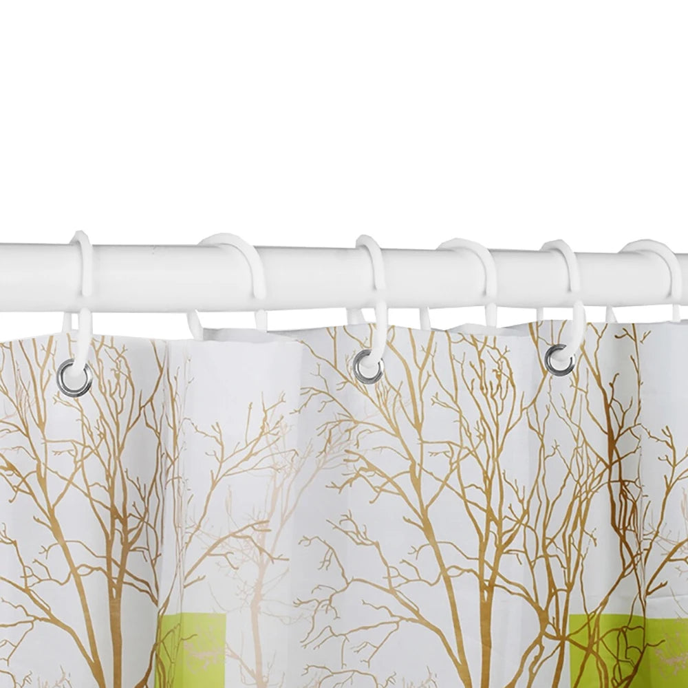 Retro Duschvorhang – Ägyptisches Design – 180x180cm Set