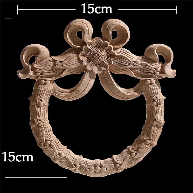 Holzapplikation – Retro-Stil – Innendekoration