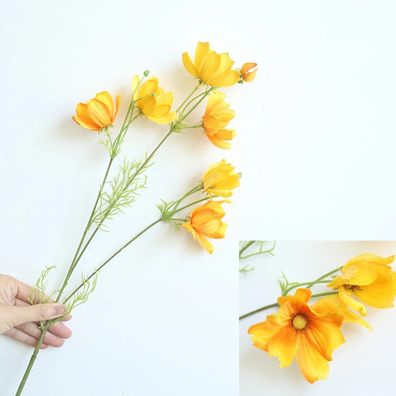 Künstliche Seiden-Koreopsis – Handgemachte Blumenpracht