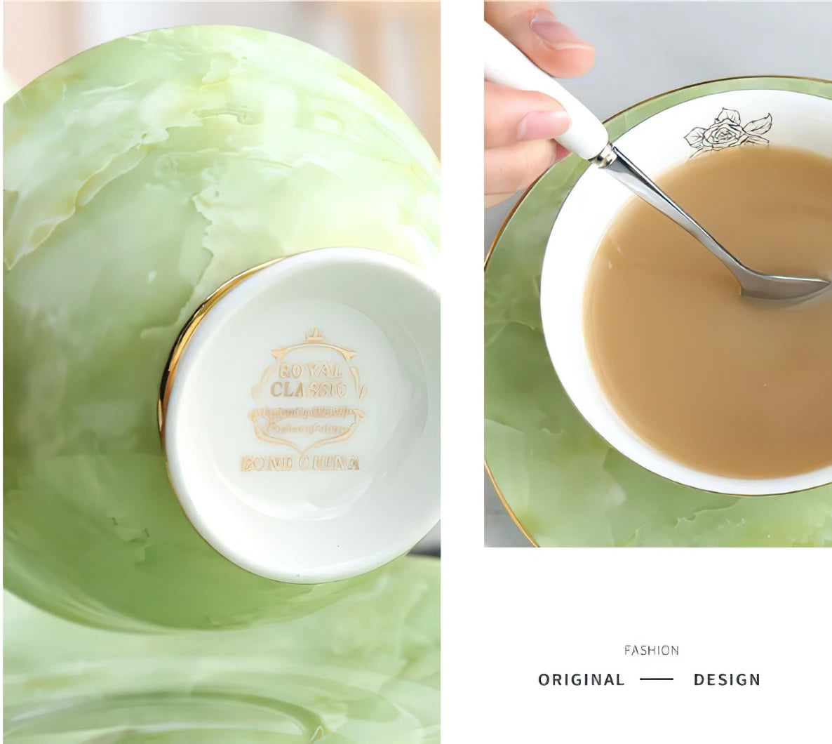 Nordisches Teekannenset – Keramik Handmade mit Goldeinlage