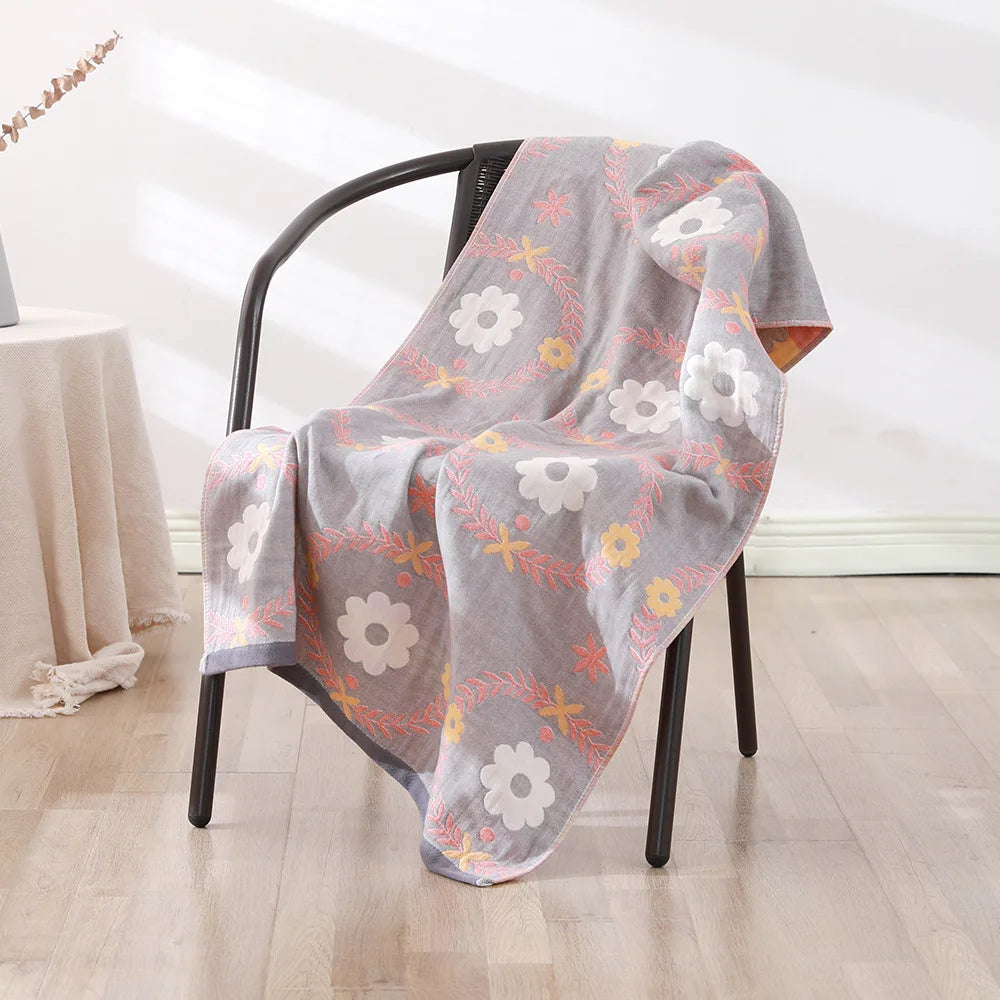 Badetuch – Baumwolle Jacquard Design – 70x140 cm