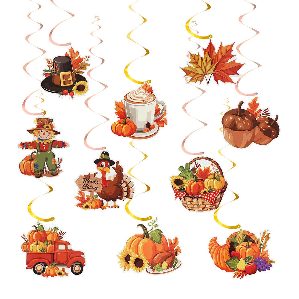 Herbst-Deko – Papier – Für Partys