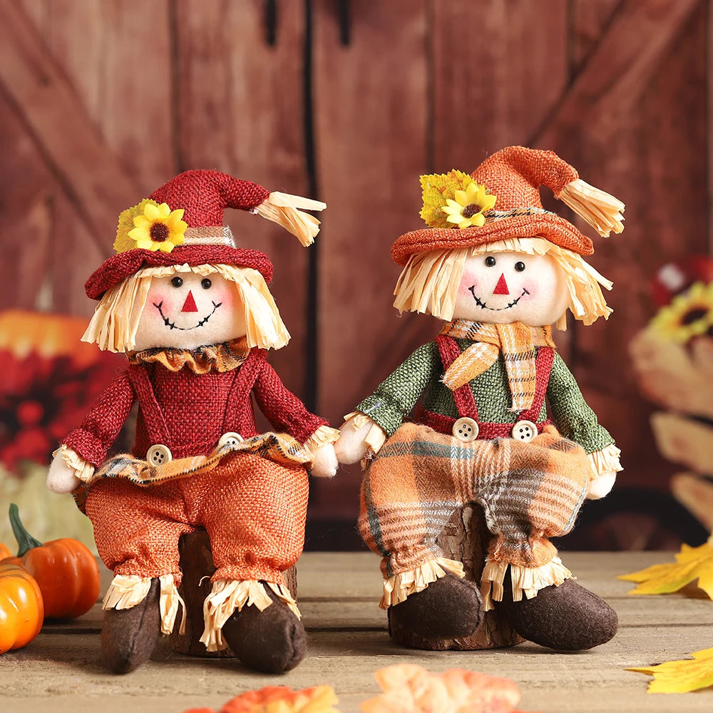 Herbst Ernte Plüschpuppe – Stoffdesign – Junge & Mädchen