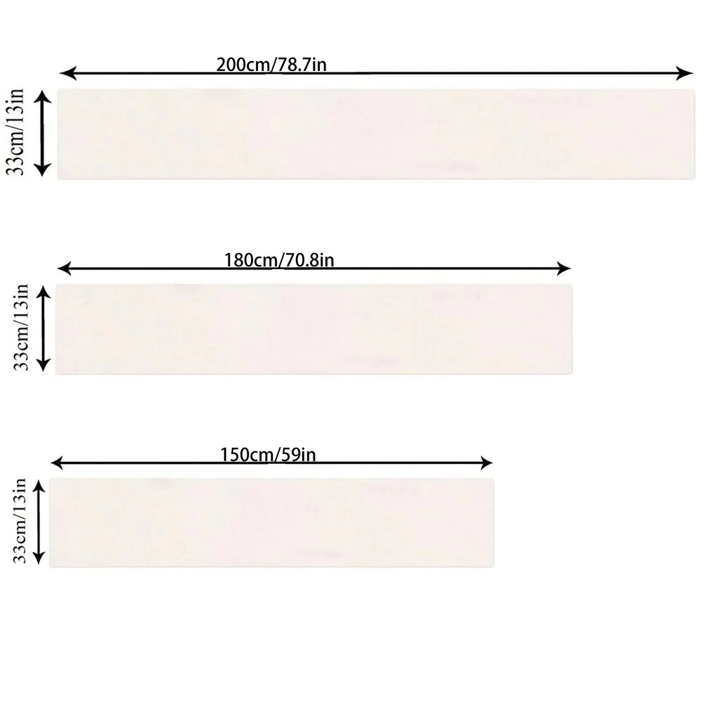 Herbst Tischläufer Leinen – Ahornblatt Design – 150x33cm