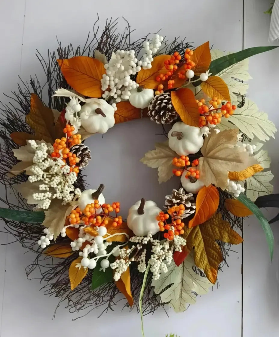 Herbstkranz – Elegantes Design – 40-50CM
