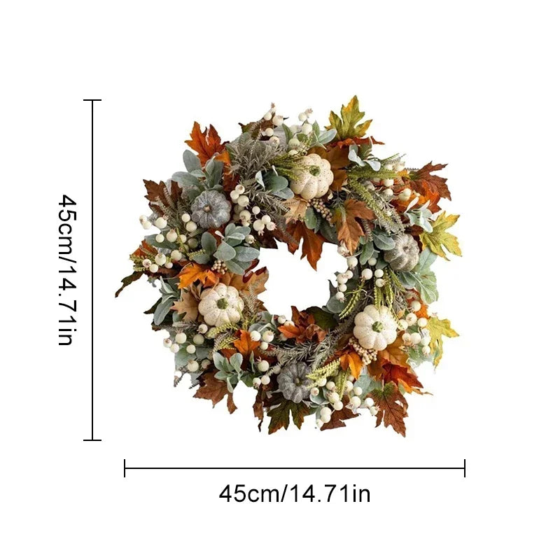 Herbstkranz – Stroh Design – 45cm Innendekor