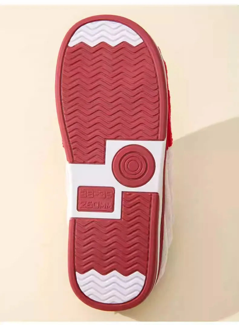 Herrenhausschuhe – Cord-Sohle rutschfest Winter