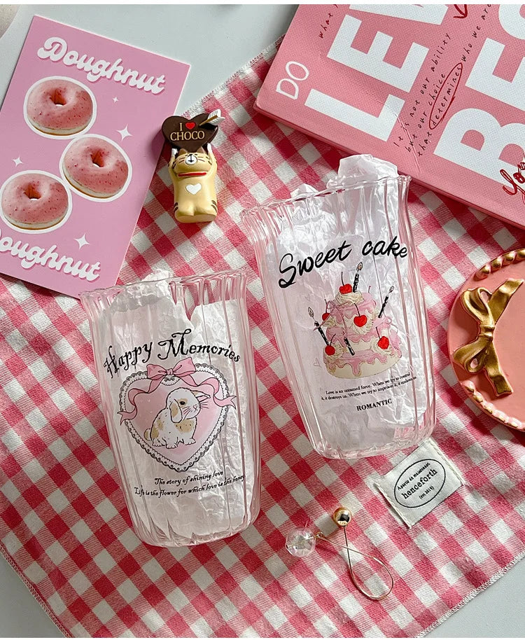 Herz Glas Cool Tasse – Keramikdesign – 500ml Füllmenge