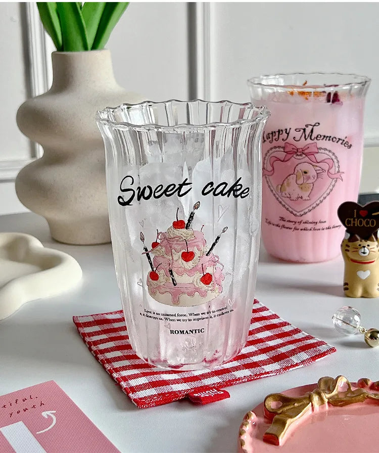 Herz Glas Cool Tasse – Keramikdesign – 500ml Füllmenge