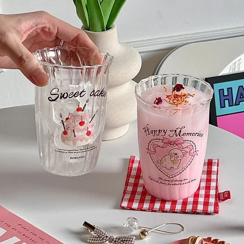 Herz Glas Cool Tasse – Keramikdesign – 500ml Füllmenge