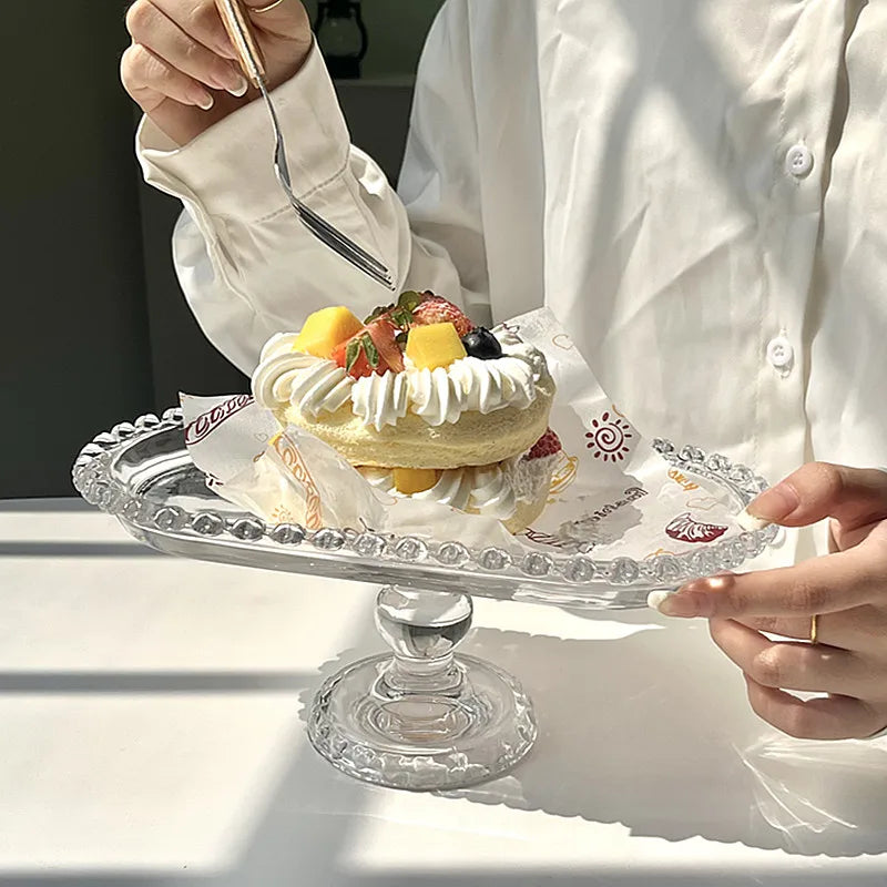 Herzteller Glas - Koreanisches Design - Frühstück & Dessert