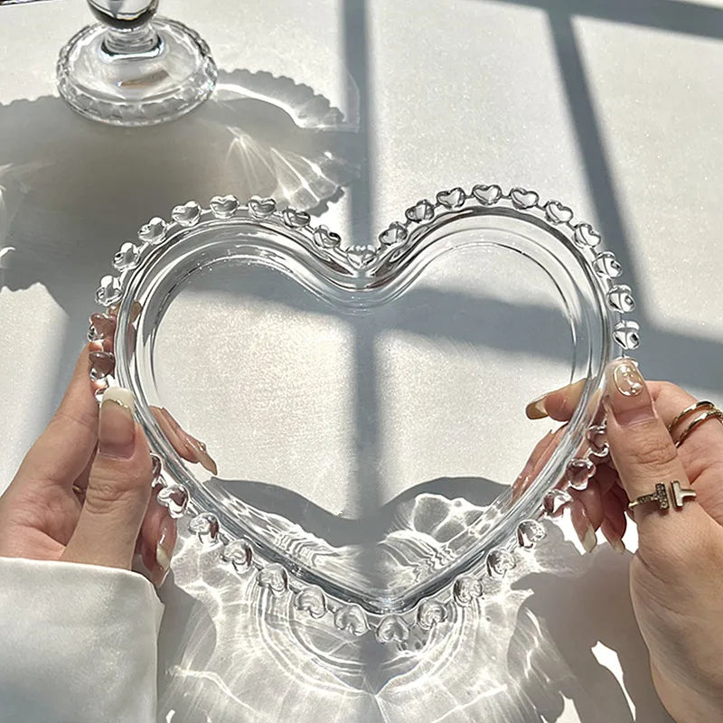 Herzteller Glas - Koreanisches Design - Frühstück & Dessert