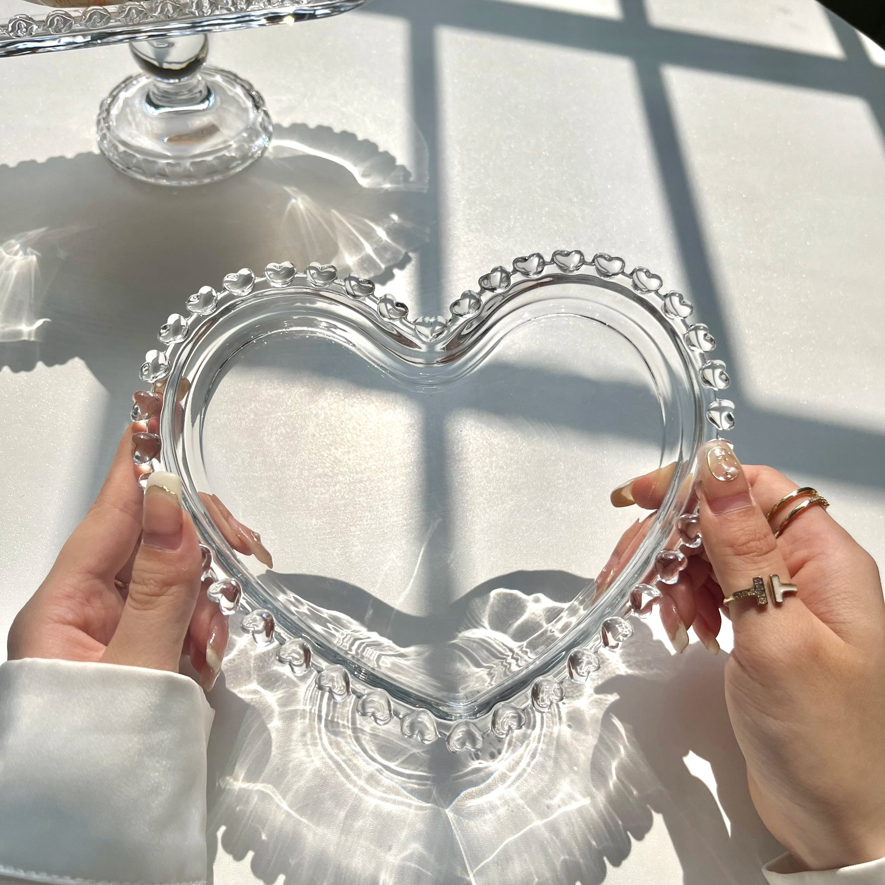 Herzteller Glas - Koreanisches Design - Frühstück & Dessert