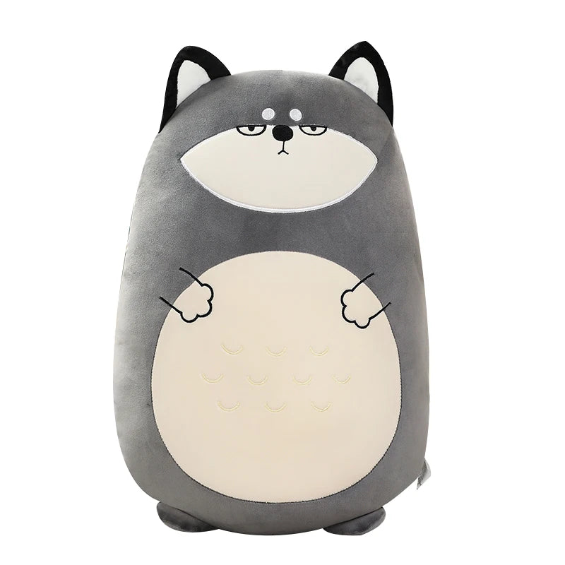 Kawaii Tier-Plüschkissen – Weiche Baumwolle 45/60cm