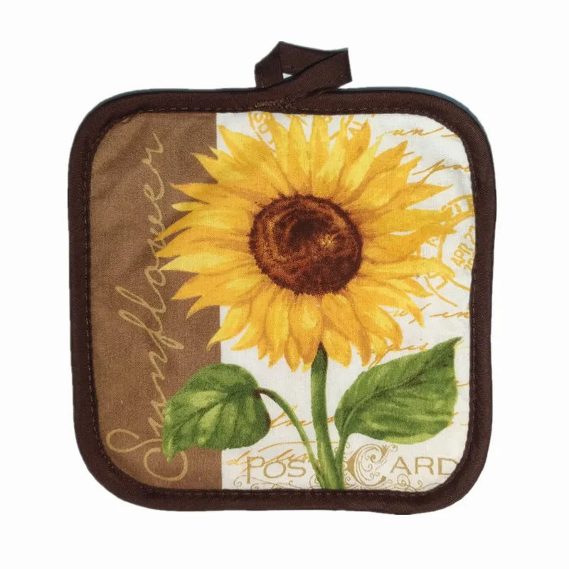 Hitzebeständiger Topflappen – Landhausstil – 16.5x16.5cm