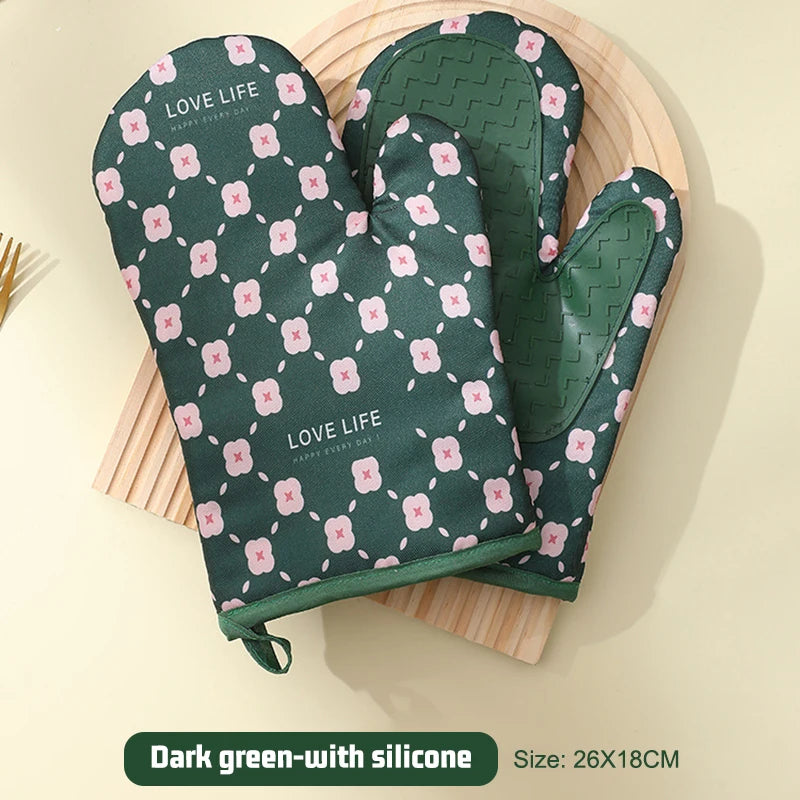 Hitzeschutz-Handschuhe – Baumwolle/Polyester – Ofen