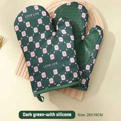 Hitzeschutz-Handschuhe – Baumwolle/Polyester – Ofen