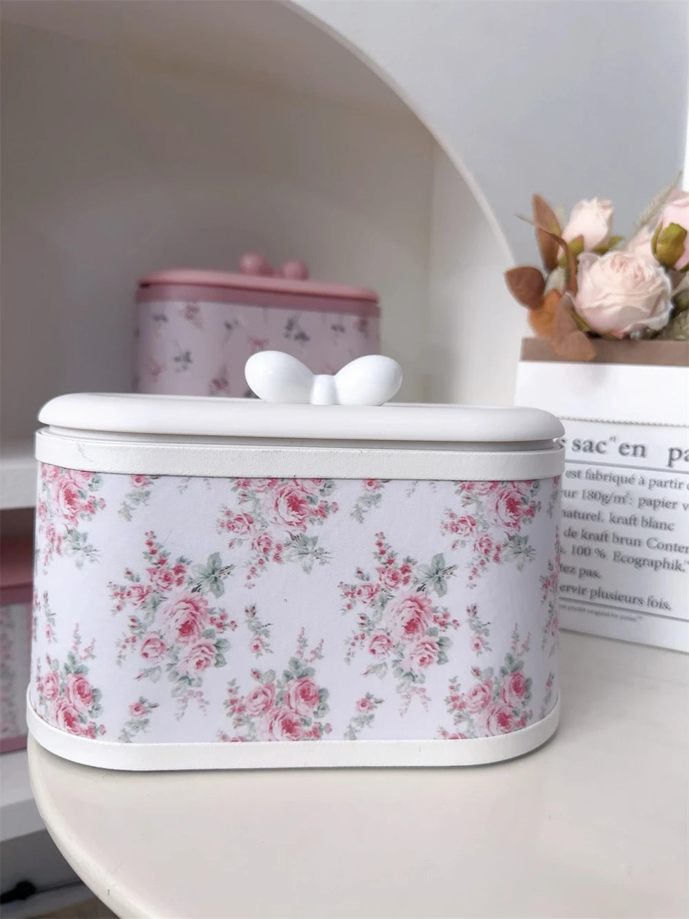 Hochformatiger Aufbewahrungseimer – Modern – Schreibtisch