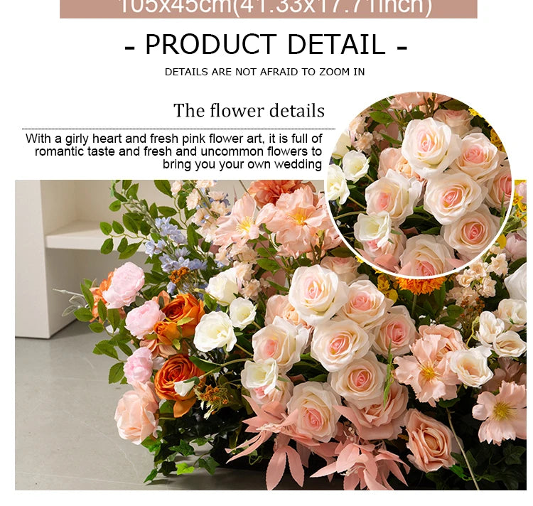 Hochzeits-Blumengesteck – Seide Design – Verschiedene Grössen