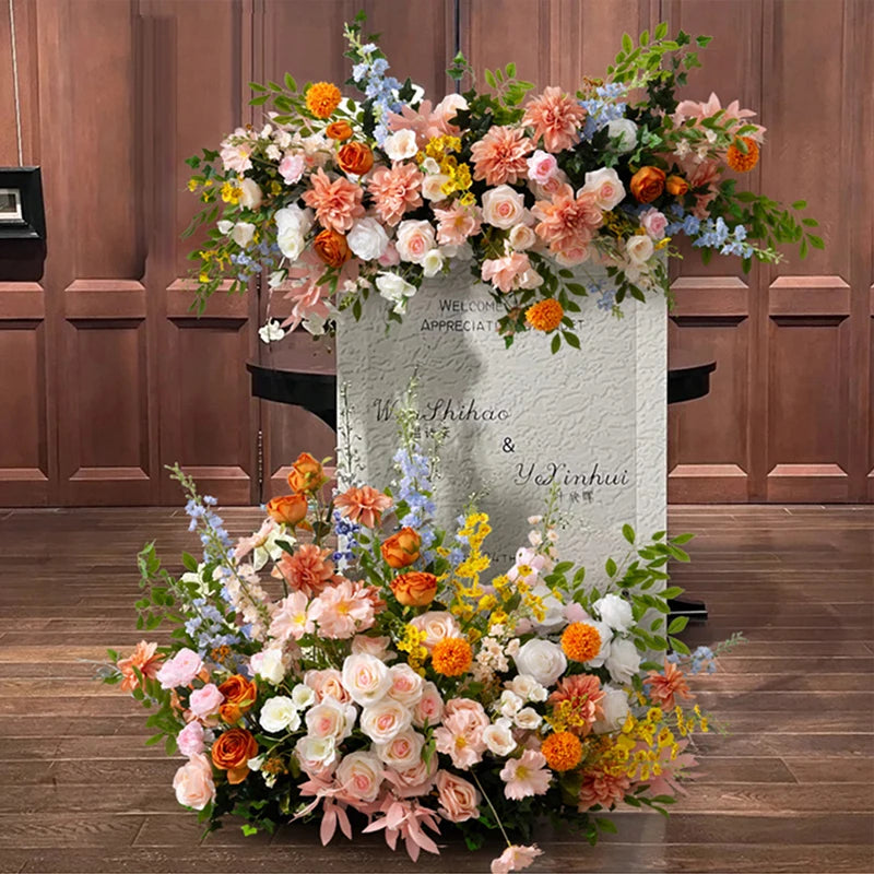 Hochzeits-Blumengesteck – Seide Design – Verschiedene Grössen