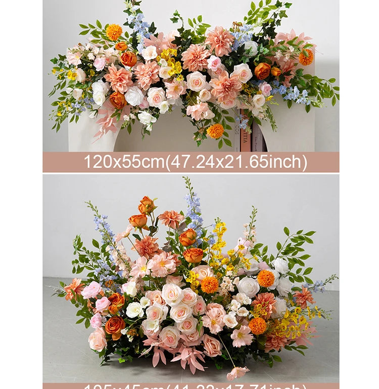 Hochzeits-Blumengesteck – Seide Design – Verschiedene Grössen