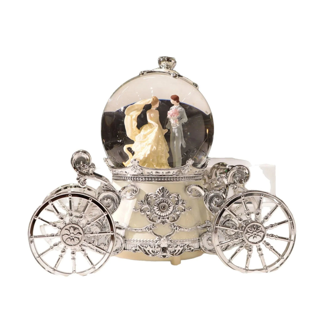 Hochzeitskutsche Musikbox – Modernes Harz – Beleuchtungsdekor