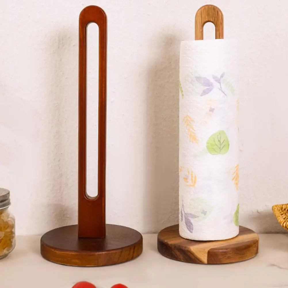 Holz-Küchenrollenhalter – Feuchtigkeitsgeschützt – 31 cm