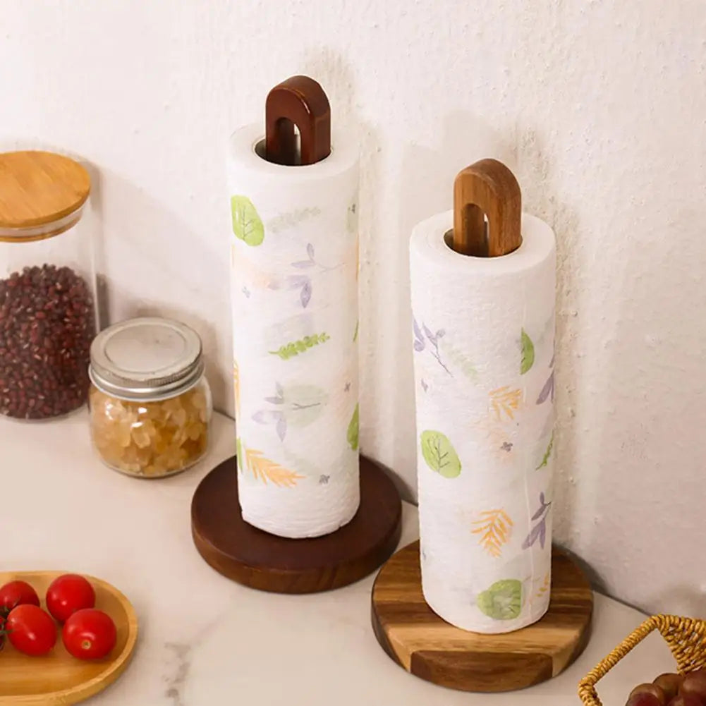 Holz-Küchenrollenhalter – Feuchtigkeitsgeschützt – 31 cm