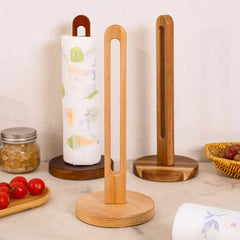 Holz-Küchenrollenhalter – Feuchtigkeitsgeschützt – 31 cm