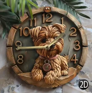 Holz Wanduhr – Modernes Design – 30x30CM