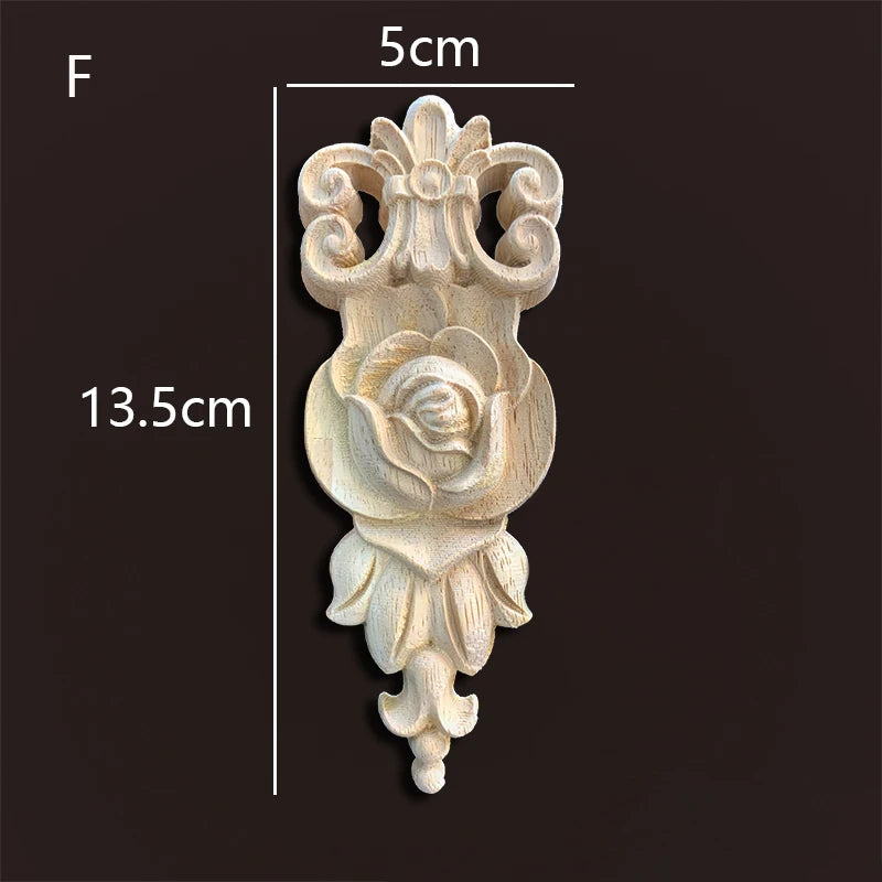 Holz-Zierleisten – Europäisches Design – Verschiedene Grössen