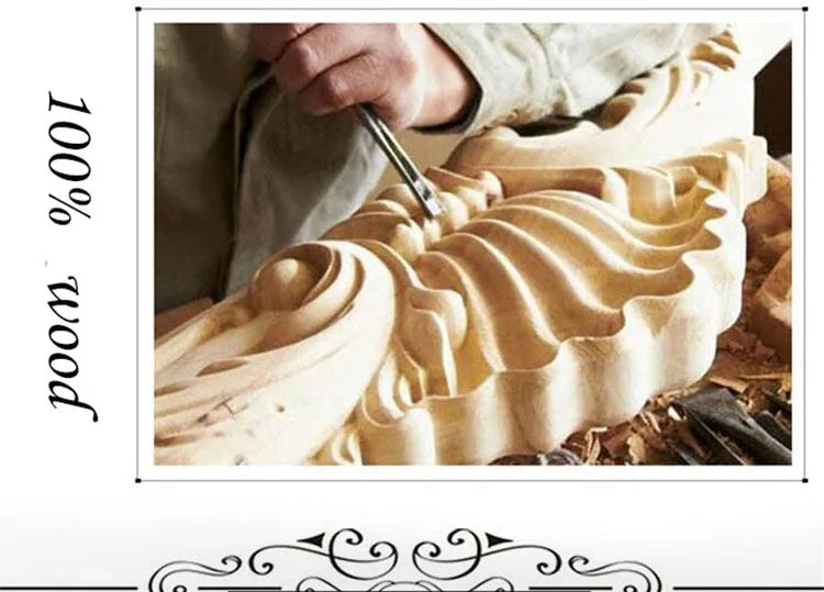 Holz-Zierleisten – Europäisches Design – Verschiedene Grössen