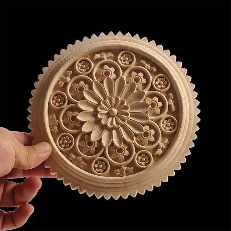 Holzapplikation – Retro-Stil – Innendekoration