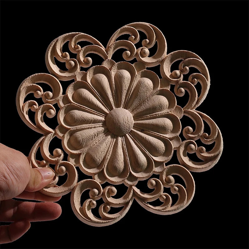 Holzapplikation – Retro-Stil – Innendekoration