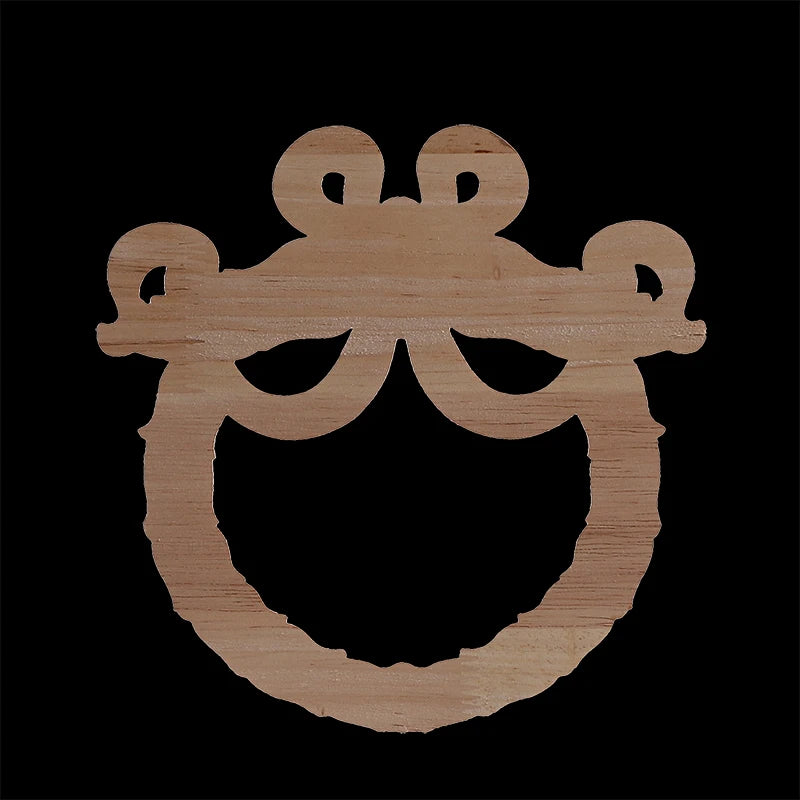 Holzapplikation – Retro-Stil – Innendekoration