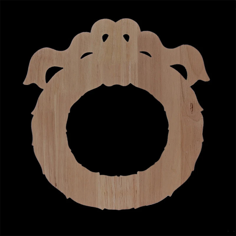 Holzapplikation – Retro-Stil – Innendekoration